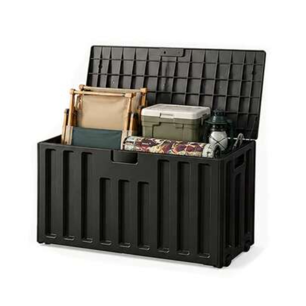 Sports Equipment Box - Kotak Penyimpanan Luar Ruangan Berkapasitas Besar,