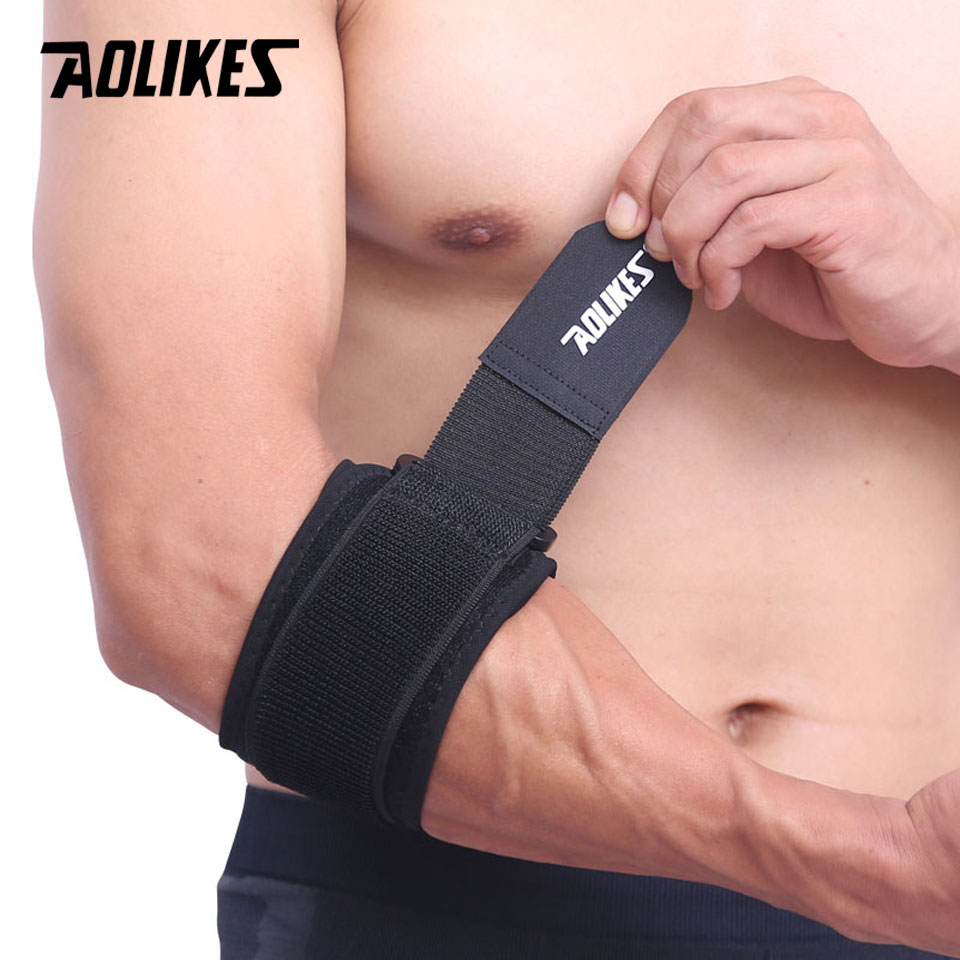 Tennis Elbow Brace - AOLIKES bantalan pelindung siku tenis, 1