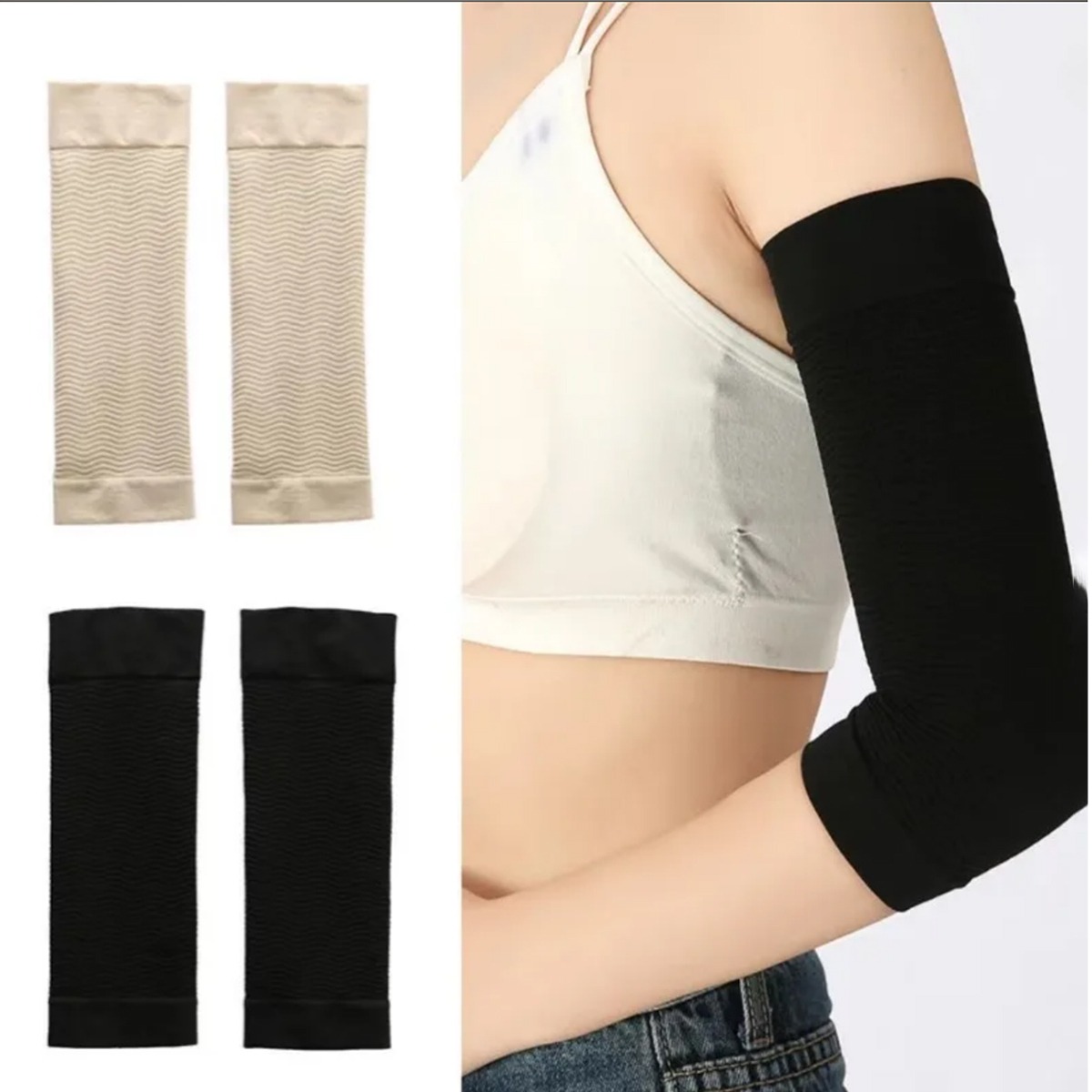 Tennis Elbow Brace - 1 Pasang Lengan Kompresi Siku (Pasangan)