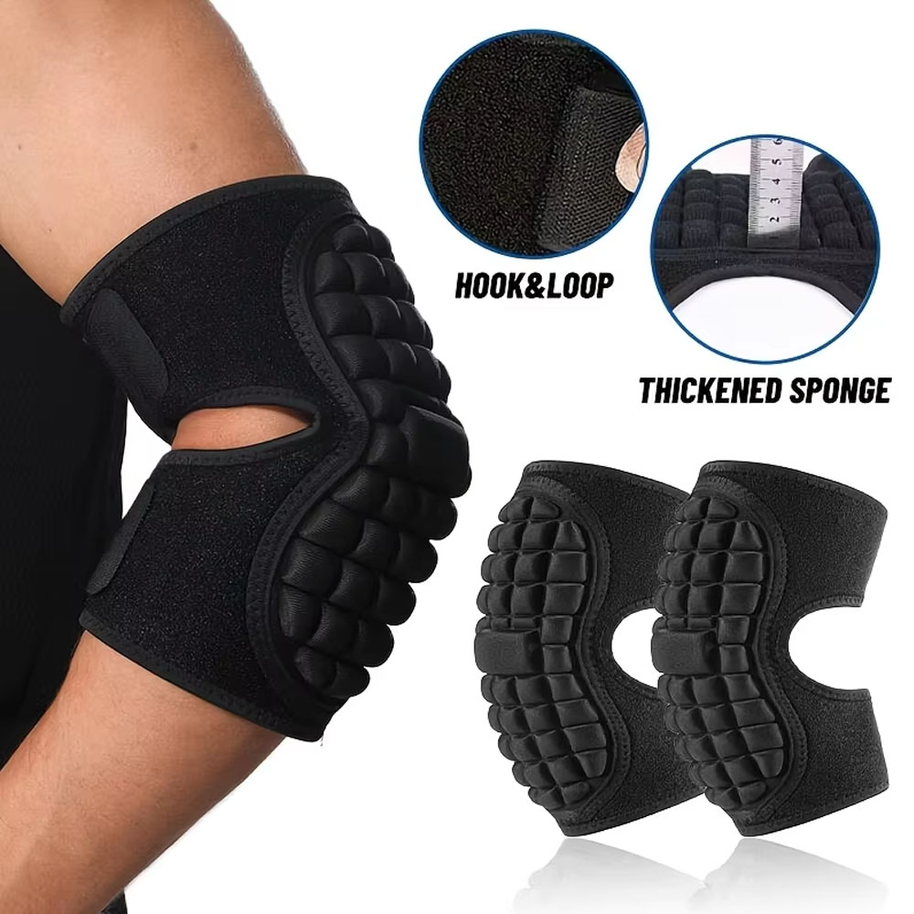 Tennis Elbow Brace - 1 Pasang Pelindung Siku Bantalan Siku