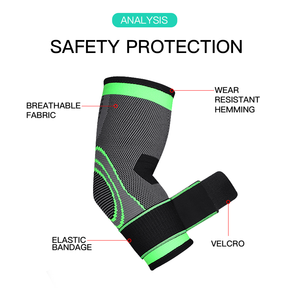 1 Buah Penyangga Lengan Kompre - Tennis Elbow Brace ulasan dan harga