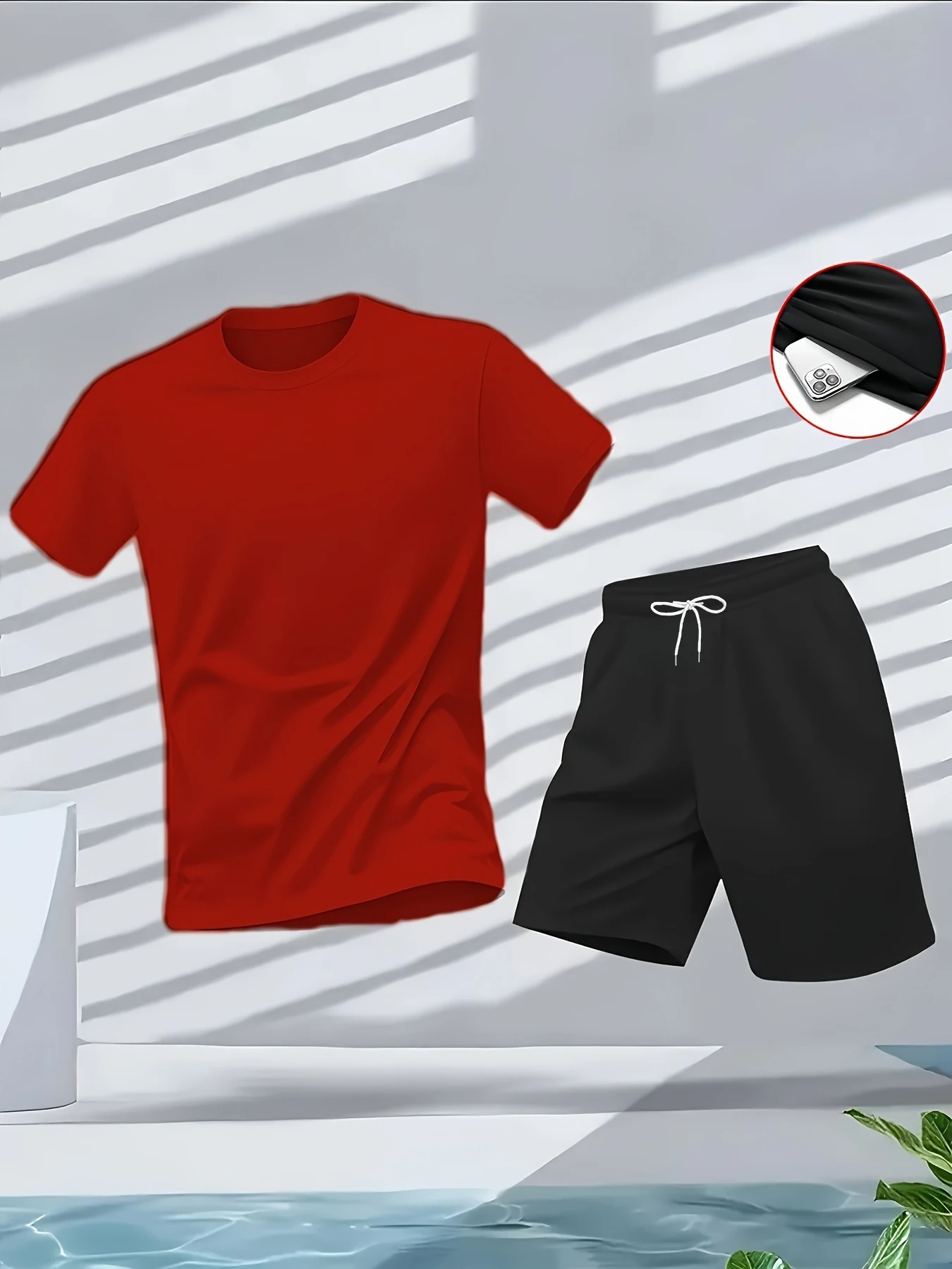 Setelan Pria 2 Potong Set Paka - Sports Equipment Set ulasan dan harga