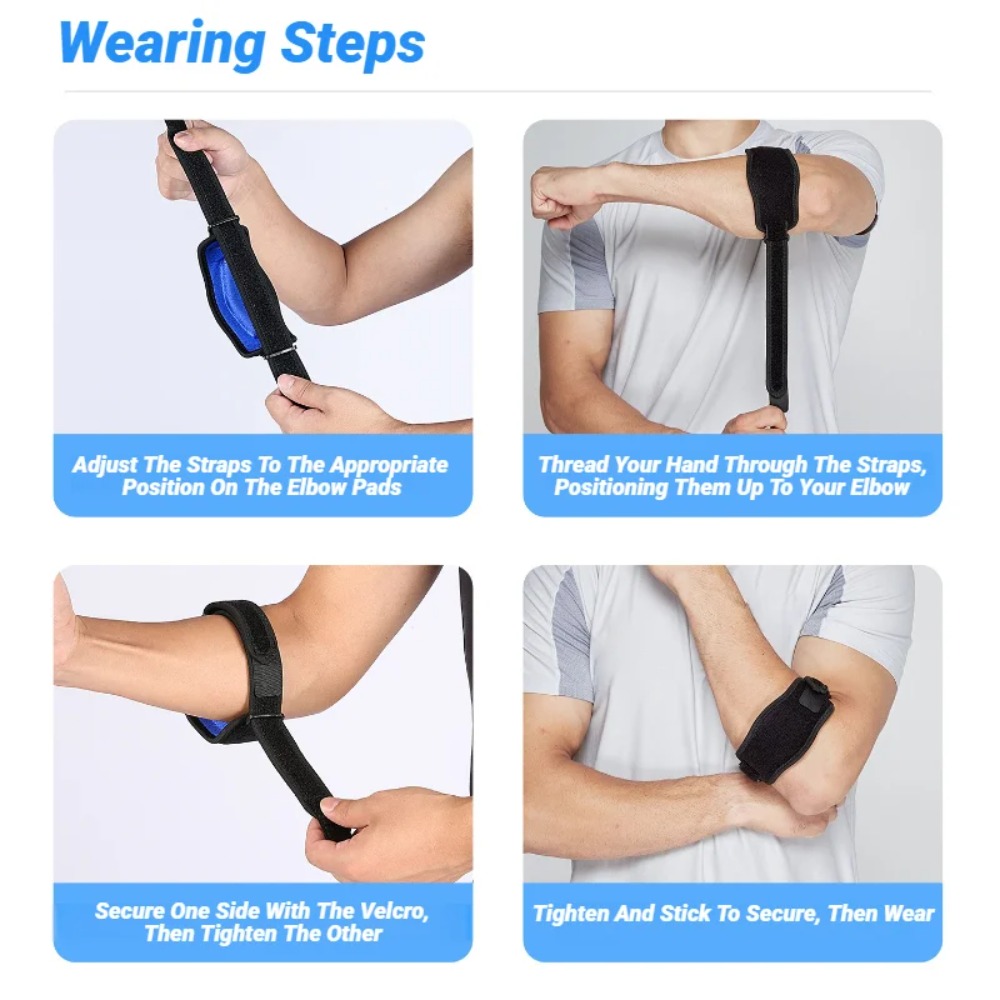 Penyangga Siku untuk Tenis, Go - Tennis Elbow Brace ulasan dan harga